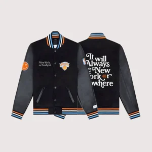 Knitedge Mariska Hargitay Knicks Playoff Game Jacket