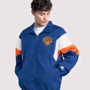New York Knicks Starter Yard Line Full-Zip Jacket