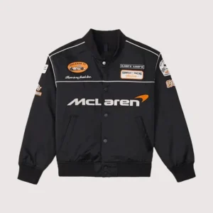 McLaren Bomber Black Jacket Men
