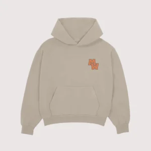 Knitedge Morgan Wallen MW Embroidered Taupe Hoodie