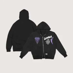 Knitedge round21 Golden State Valkyries Double-Zip Hoodie