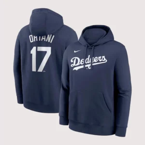 Dodgers Shohei Ohtani Nike Player Name & Number Hoodie