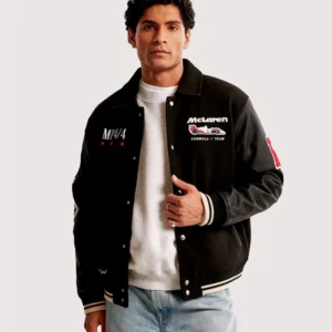 Abercrombie McLaren Varsity Jacket Men