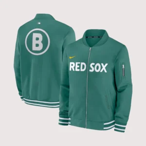 Knitedge Nike Boston Red Sox City Connect Bomber Jacket