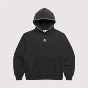 Black Yankees Heart Fleece Hoodie