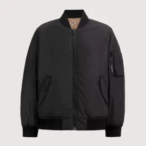 Coach Reversible Black Bomber Jacket