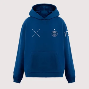PSG X XO blue Hoodie
