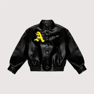 Doncare AFGK Ferrari Leather Jacket Black Men
